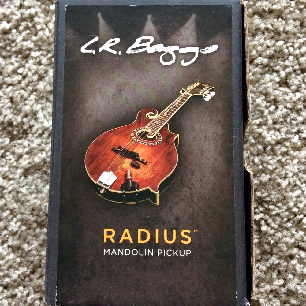 Radius Transducer Acoustic Pickup (Mandolin)